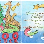 KARTKA ŚWIĄTECZNA Z PŁOCKIEGO ZOO 2025
